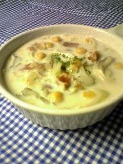 ズッキーニとひよこ豆とキノコの詰め物のレシピ