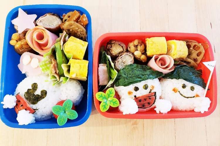 幼稚園のお弁当第64段 ミッキー レシピ 作り方 By ゆずﾝ クックパッド