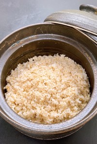【土鍋】GABA玄米　美味しい炊き方