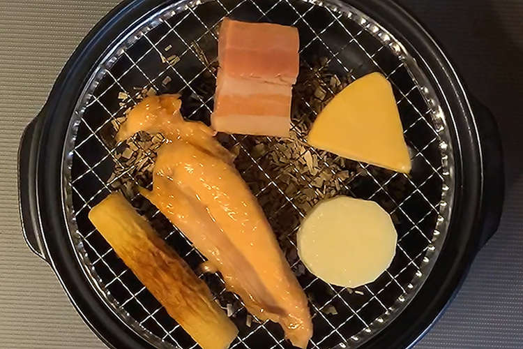 家のコンロで簡単に3ステップお手軽燻製 レシピ 作り方 By 内山製陶所 クックパッド 簡単おいしいみんなのレシピが350万品