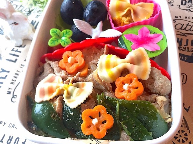豚肉生姜焼き弁当 詰め方 レシピ 作り方 By Lunadrop クックパッド 簡単おいしいみんなのレシピが365万品