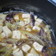ミョウガと豆腐の煮物