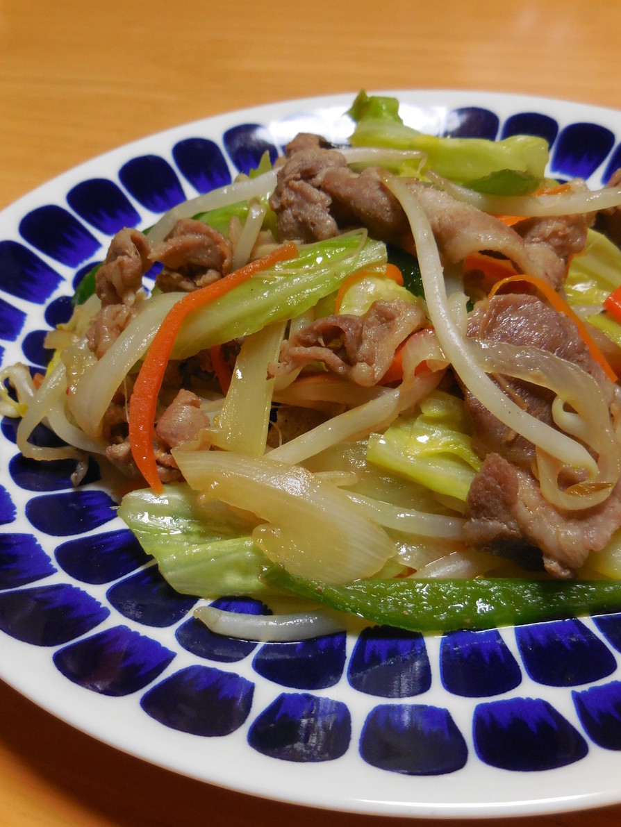 野菜炒め☆焼肉のタレ味の画像