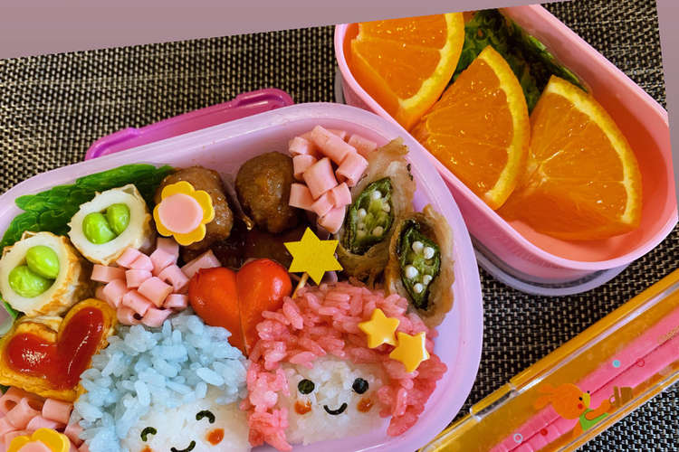 キキララ弁当 キャラ弁 レシピ 作り方 By Azumama クックパッド 簡単おいしいみんなのレシピが352万品