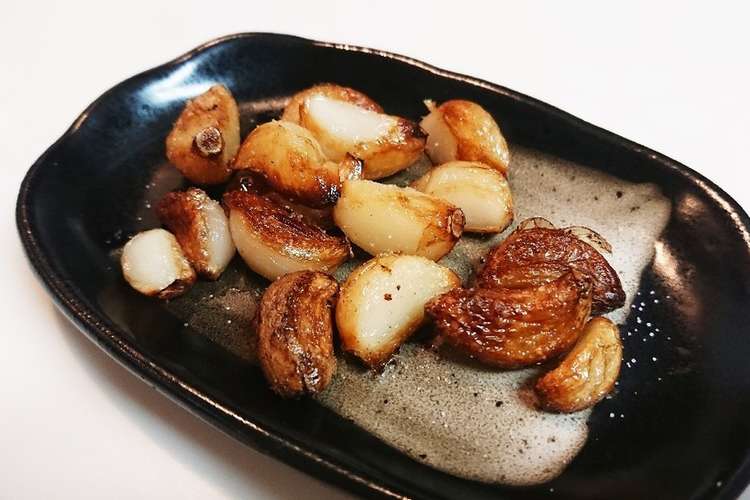 ホクホク美味しい にんにくの丸揚げ レシピ 作り方 By マロンパパ クックパッド