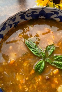 ウズベキスタン♡普段の豆スープ