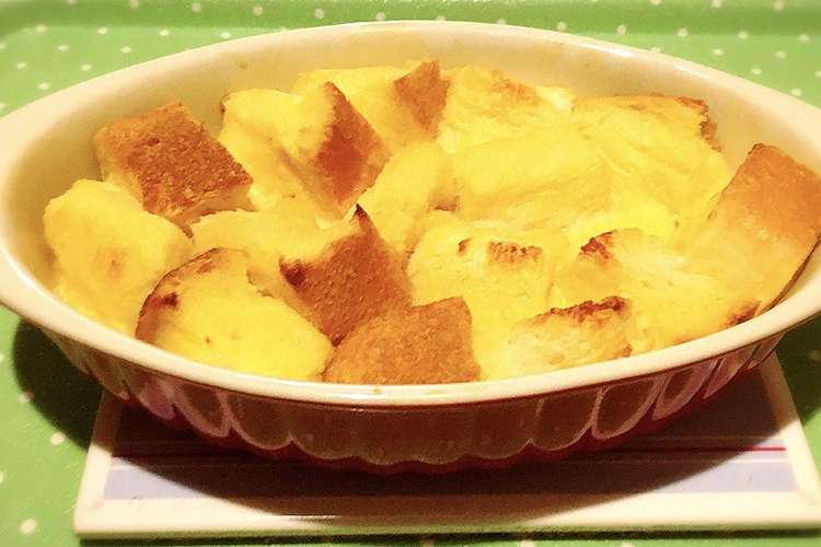 朝食風 簡単パンプディング レシピ 作り方 By チビひなた クックパッド 簡単おいしいみんなのレシピが352万品