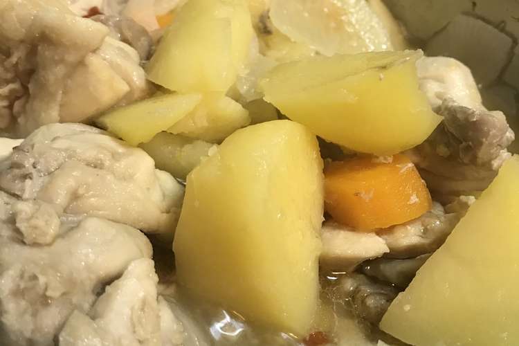 電鍋レシピ 旨味凝縮 韓国風塩肉じゃが レシピ 作り方 By おうちで部活 電鍋部 クックパッド 簡単おいしいみんなのレシピが349万品