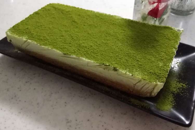 簡単 抹茶のアイスケーキ レシピ 作り方 By みこひろママ クックパッド