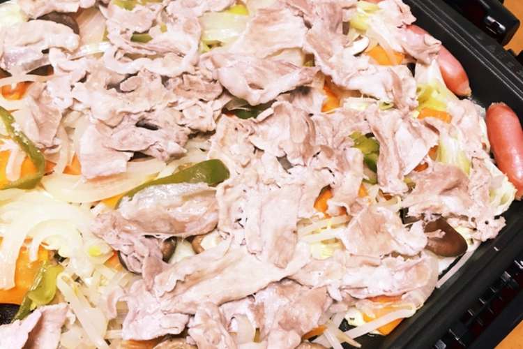 ホットプレートで蒸し野菜 レシピ 作り方 By Cat Cat クックパッド 簡単おいしいみんなのレシピが353万品