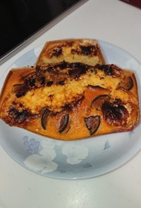 オレオマシュマロバナナのパウンドケーキ