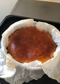 カマンベールのバスクチーズケーキ