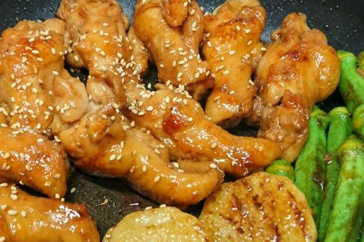 鶏手羽元の照り焼き レシピ 作り方 By ｋｉｍｏｋｏ クックパッド 簡単おいしいみんなのレシピが354万品