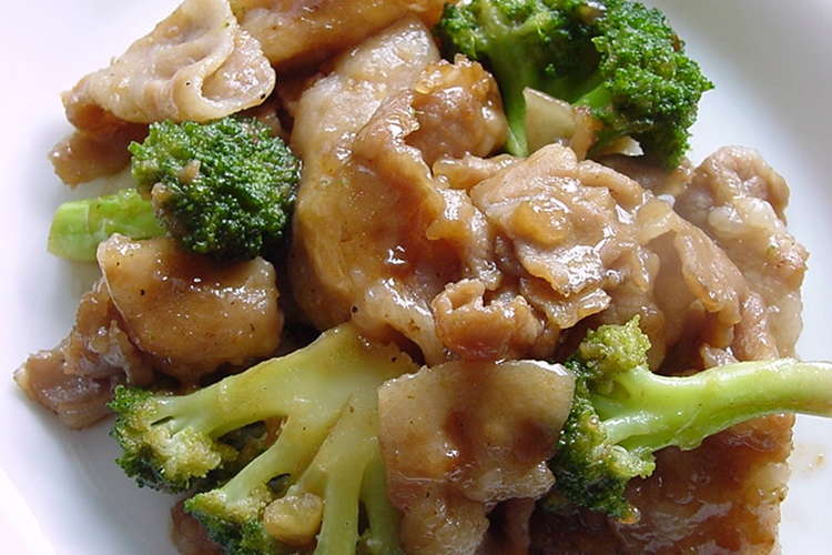 ブロッコリーと豚肉のあまから レシピ 作り方 By ラビー クックパッド 簡単おいしいみんなのレシピが376万品