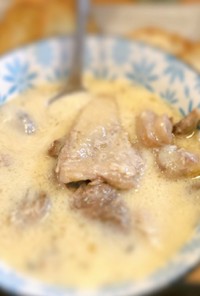 志麻さんレシピ☆鶏のニンニククリーム煮