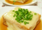 ２分で１品＠チンするだけの厚揚げチーズ
