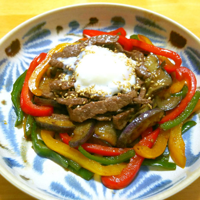簡単 牛肉とナスのチンジャオロース レシピ 作り方 By オヤジの仕事場ゴハン クックパッド