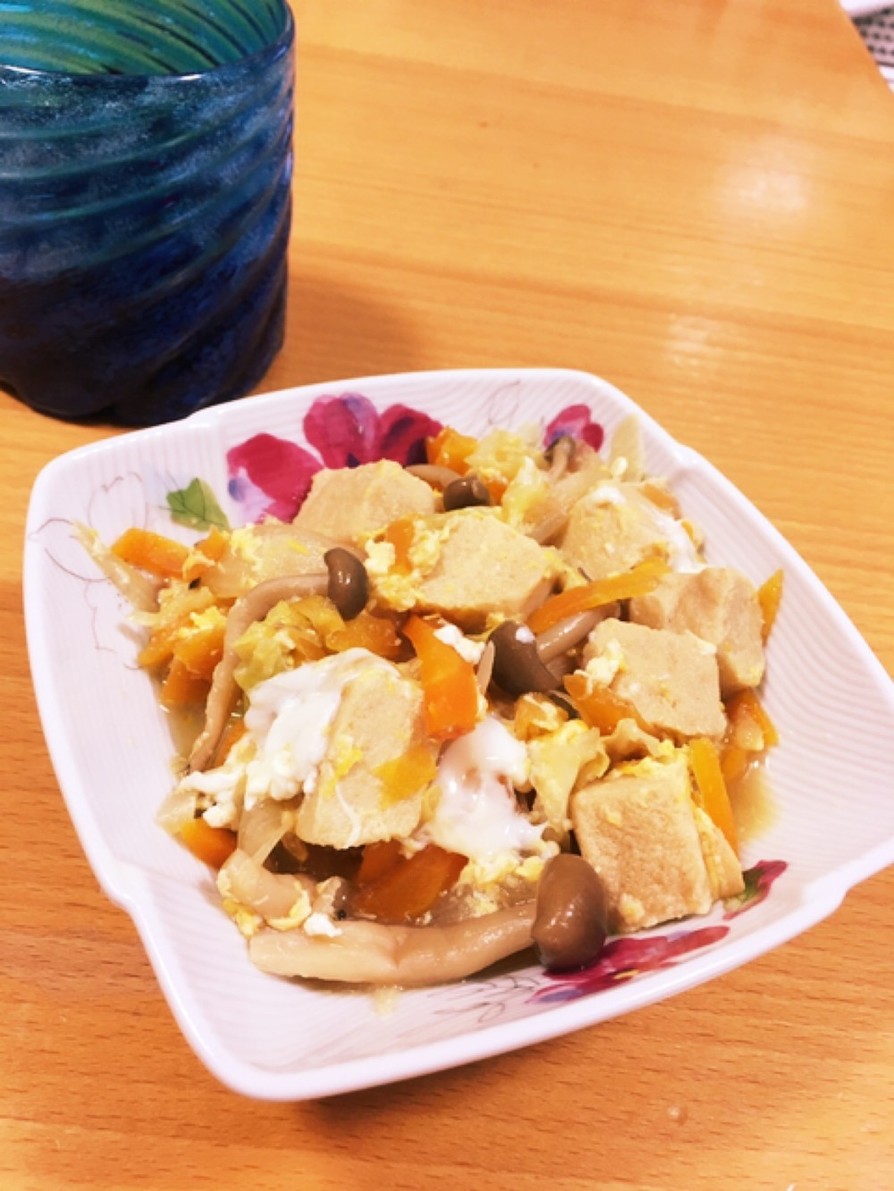 高野豆腐と夏野菜の旨っ☆すき焼き煮の画像