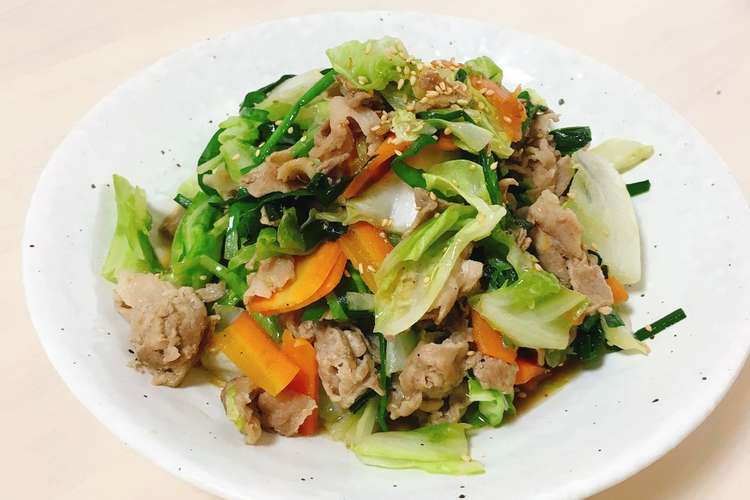 豚肉とキャベツとニラの中華炒め レシピ 作り方 By Mocaron211 クックパッド 簡単おいしいみんなのレシピが349万品