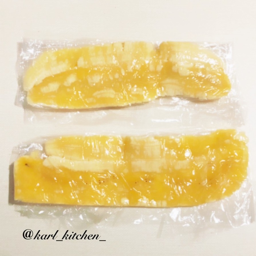 簡単冷凍バナナアイス ダイエットおやつの画像