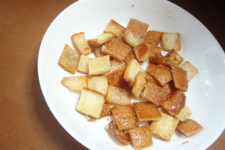 激ウマ 簡単 食パンの耳のおやつ レシピ 作り方 By がんばママ クックパッド 簡単おいしいみんなのレシピが355万品