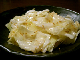 塩だれキャベツ