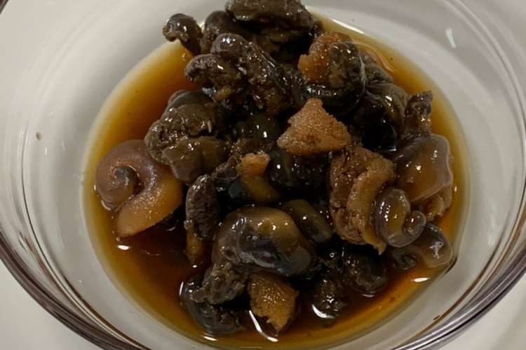 ツブ 煮付け つぶ 煮付け めんつゆ