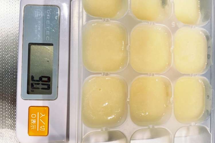 離乳食 初期 桃ペースト レシピ 作り方 By クックej8zk2 クックパッド 簡単おいしいみんなのレシピが360万品