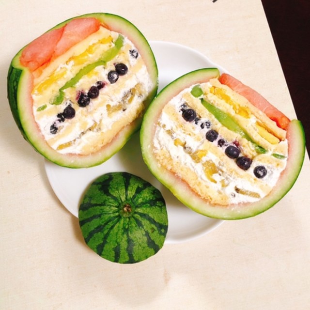 丸ごとスイカケーキ レシピ 作り方 By Majumaru クックパッド 簡単おいしいみんなのレシピが360万品 丸ごとスイカケーキ レシピ 作り方 By Majumaru クックパッド 簡単おいしいみんなのレシピが360万品