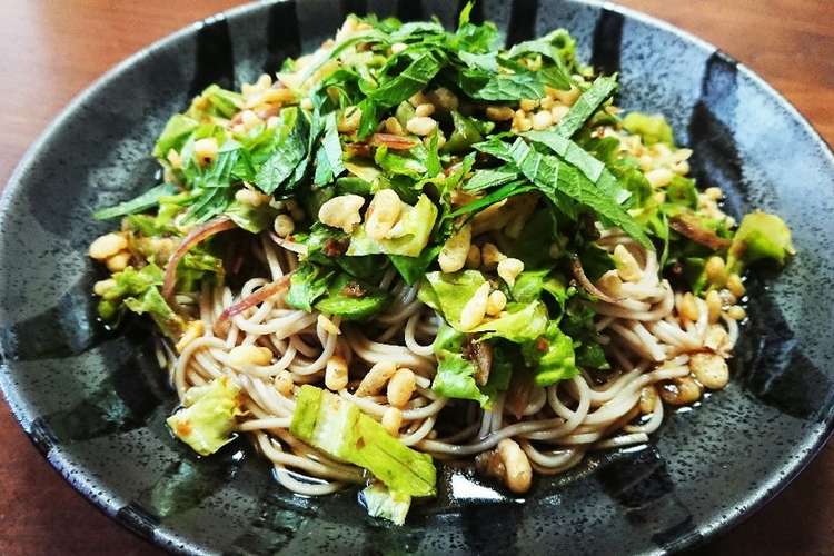 薬味蕎麦 レシピ 作り方 By 信乃犬 クックパッド 簡単おいしいみんなのレシピが349万品