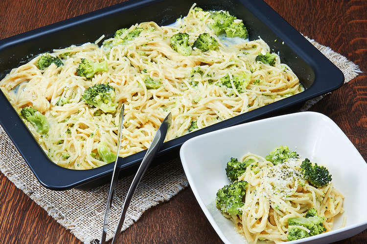 オーブンレンジで チーズクリームパスタ レシピ 作り方 By 小泉成器 公式 クックパッド 簡単おいしいみんなのレシピが349万品