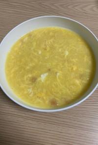 簡易版華風コーンスープ