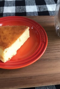 キャラメル味のバスク風チーズケーキ