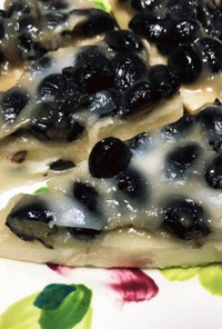 水無月　牛乳黒豆煮入り次の日もモチモチ！