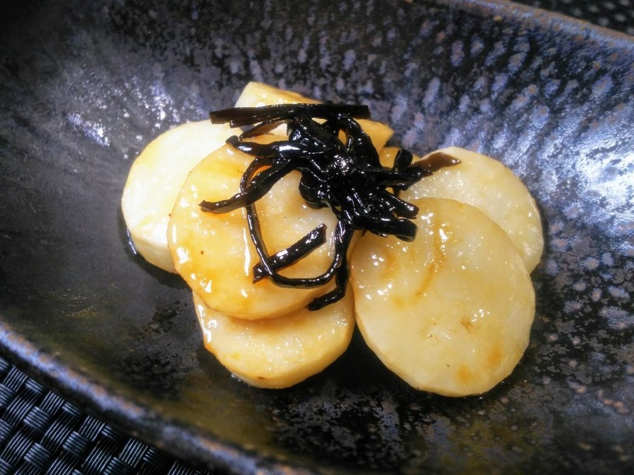 男のおつまみ☆大和芋のみりん焼きの画像