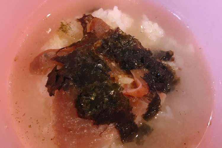 カツオのごま卵醤油漬けの だし茶漬け レシピ 作り方 By クックまいななパパ クックパッド 簡単おいしいみんなのレシピが367万品