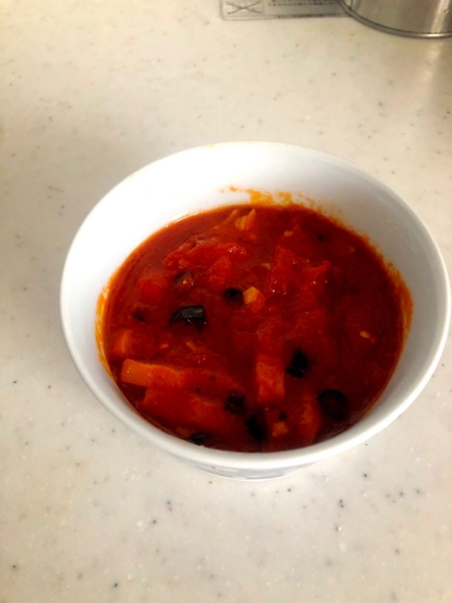 アラビアータソースのレシピ