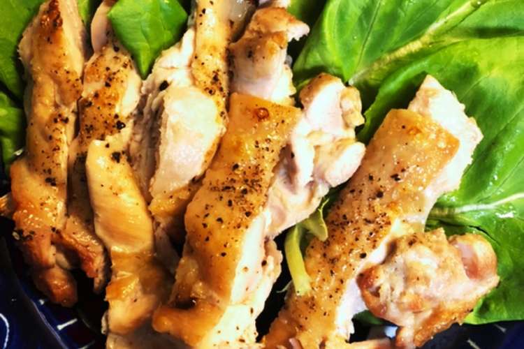 魚焼グリルで簡単鶏もも肉の塩焼き レシピ 作り方 By Hiver01 クックパッド 簡単おいしいみんなのレシピが366万品