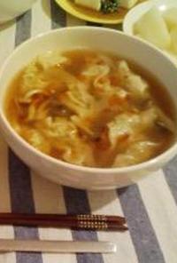 満腹☆水餃子スープ
