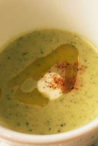 ズッキーニ の冷たいスープ