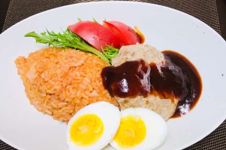 懐かしいハンバーグ チキンライス レシピ 作り方 By クックd2a5ht クックパッド 簡単おいしいみんなのレシピが360万品