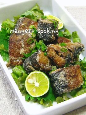 **さっぱり*サンマの竜田揚げ**