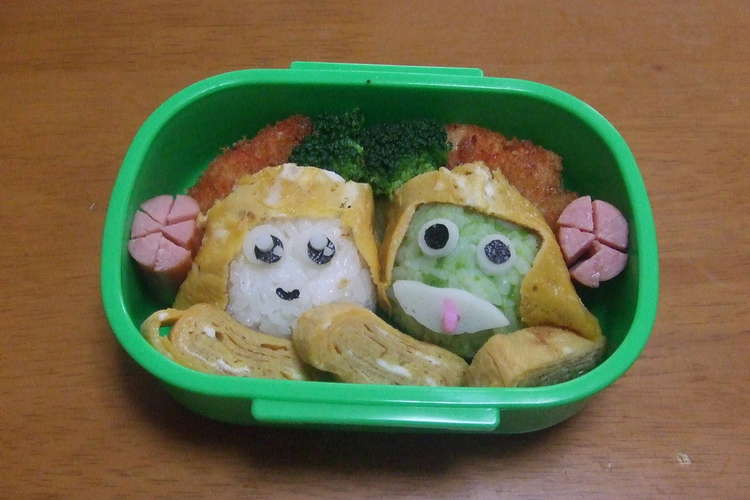 キャラ弁 ケロロ軍曹 タママ二等兵 レシピ 作り方 By ひなたママごん クックパッド 簡単おいしいみんなのレシピが359万品