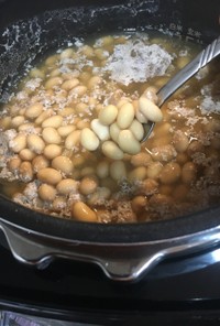 電気圧力鍋で作る乾燥大豆の水煮