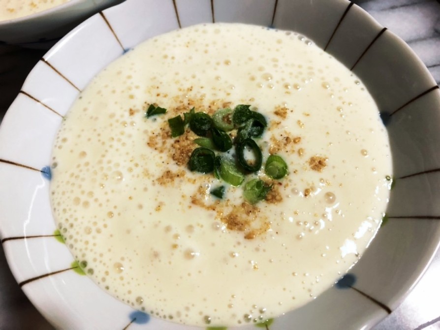 簡単★豆腐の冷製スープの画像