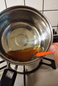 蜂蜜不使用:三温糖で作るレモンシロップ