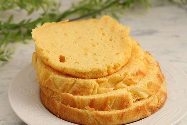 糖質オフ 超簡単 スポンジケーキ レシピ 作り方 By だんどり亭 クックパッド 簡単おいしいみんなのレシピが359万品