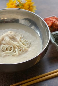 韓国♡簡単！夏の冷やし麺・コングクス