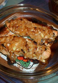 白身魚のねぎ味噌マヨ焼き