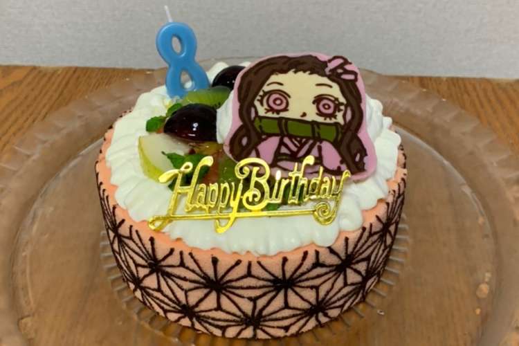 鬼滅の刃 ねずこ ムースケーキ レシピ 作り方 By あゆぺっと クックパッド